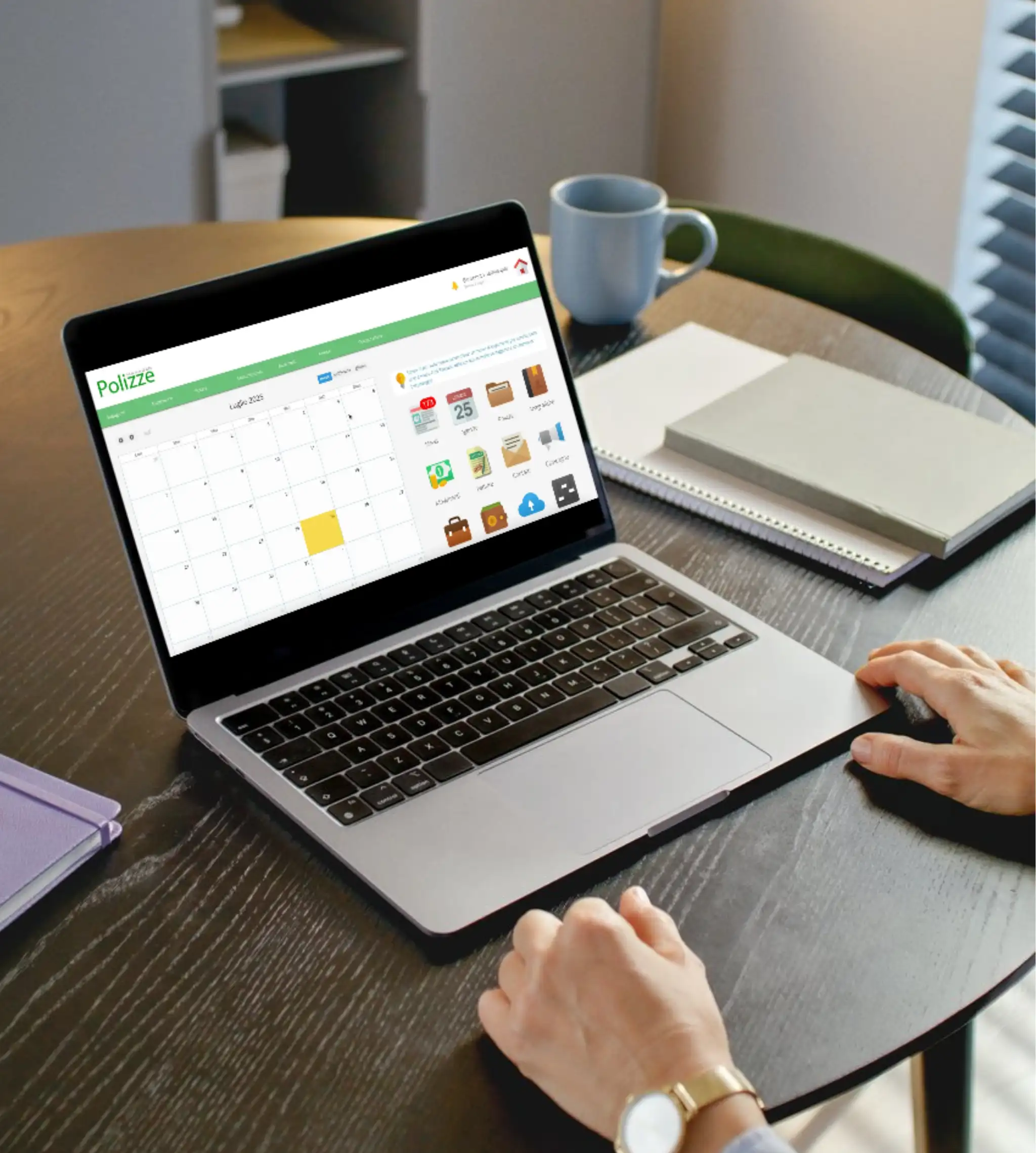 esempio di schermata Polizze Manager: il gestionale assicurativo per broker